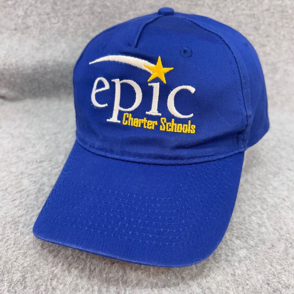 Epic Charter Schools Unisex Blue Port & Company Baseball Hat Adjustable OSFA